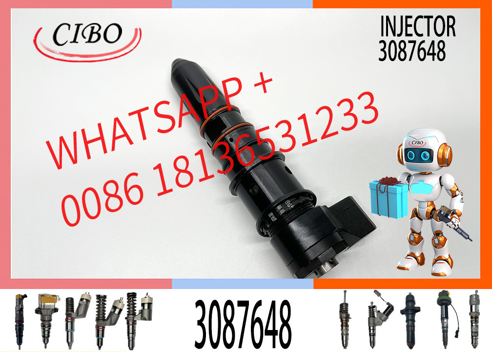 Genuine Engine Spare Parts CCEC Fuel Injector M11 Injectors 3087648 3406604 3087587 for Cummins