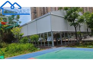 Wholesale Fire Retardant Large Span Heavy Duty Marquee Tent Court Shelter Sports Tent from china suppliers