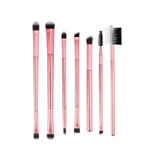 Wholesale Professional 7pcs Eyeshadow Makeup Brush Set Aluminum Ferrule from china suppliers