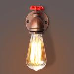 Vintage Retro Rustic Water pipe wall light for Dining room Bar Coffee Shop (WH