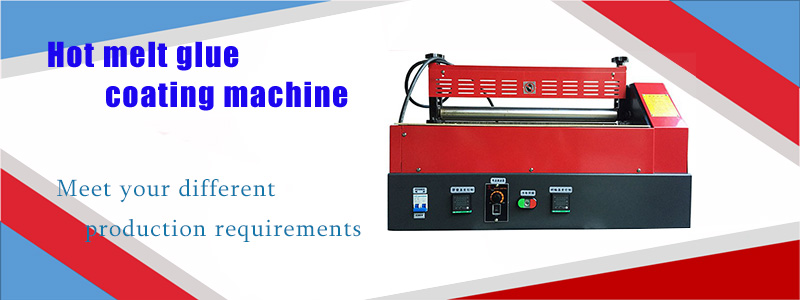 Shoe leather Wood Board Hot Melt Glue Coating Machine