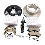 Car Fitment Mercedes-Benz SQCS OE 9064200420-2 Auto Parts Brake Shoes Set Rear