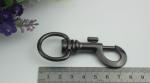 Europe popular fashion 24 mm metal nickel dog leash snap hook for pet collar