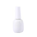 Glass Body 15ml Cute Nail Uv Gel Polish Bottle With Dupont Brush High End