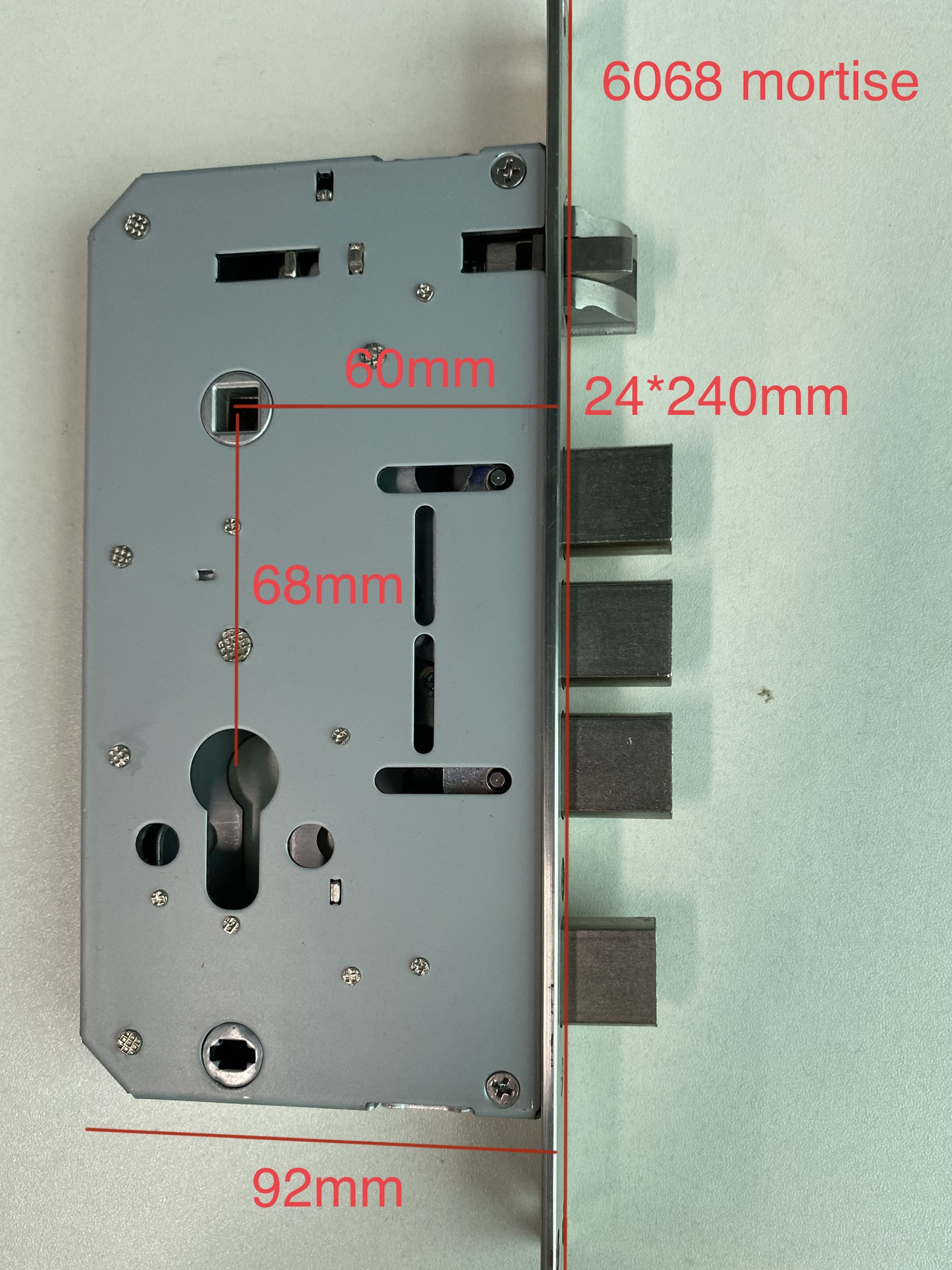 Stainless Steel Smart Locks for Wooden Door Various Mortises 3585 2885 4585 5050 6068