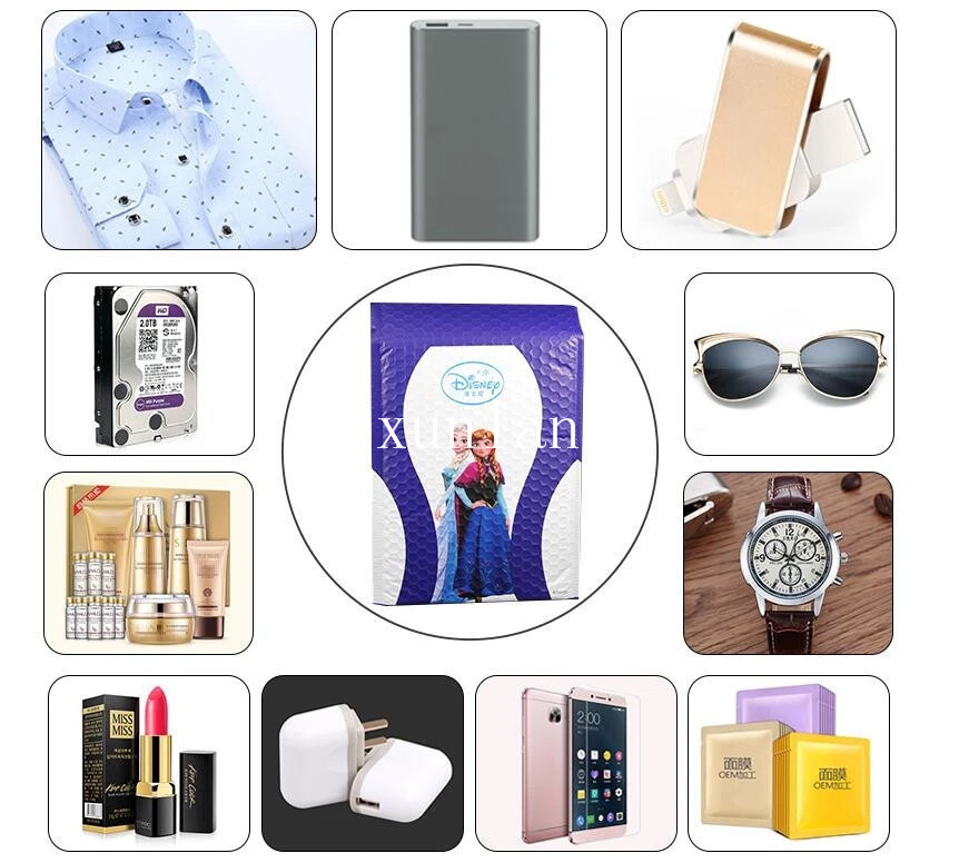 Moisture Free Metallic Bubble Wrap Envelopes 6*9 Inch Size With Custom Printing