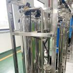 500L FRP Vessel Reverse Osmosis Plant for Pure Water Treatment in Stainless