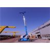 Space Saving Telescopic Boom Lift Excellent Maneuverability Non Pollution for sale