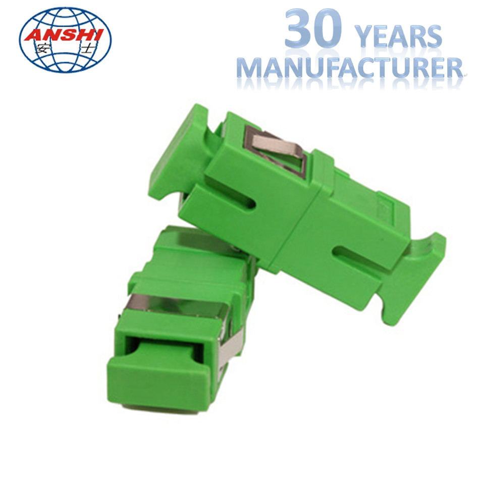 Blue Sc/Apc Fiber Optic Adapter Singlemode Sm Simplex