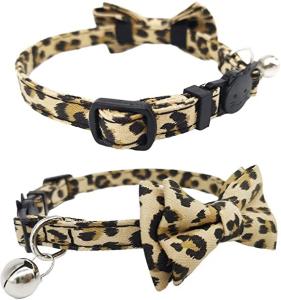 Wholesale Breakaway Buckle Cat Collar Bells With Cute Bow Tie For Kitty Small Dogs Adjustable from china suppliers