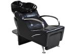 Commercial Salon Backwash Unit Pu Leather , Hydraulic Shampoo Sink And Chair