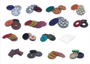 Wholesale 5 Steps Dry Diamond Polishing Pads Special OEM For Dry Polishing from china suppliers