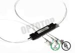 1 X 2 0.9 mm Single Mode WDM Fiber Optic For Telecom , 1480 / 1550nm Operation