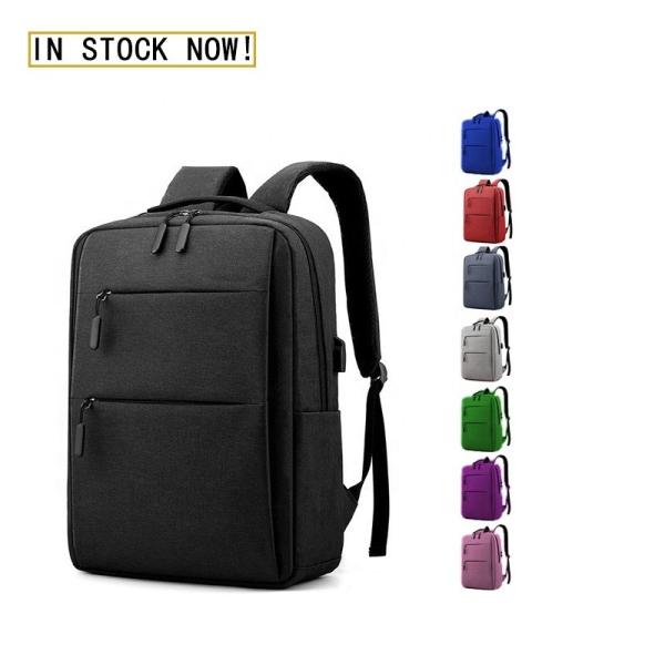 Waterproof Oxford 15.6 Inch Laptop Backpacks Custom Logo Business Travel