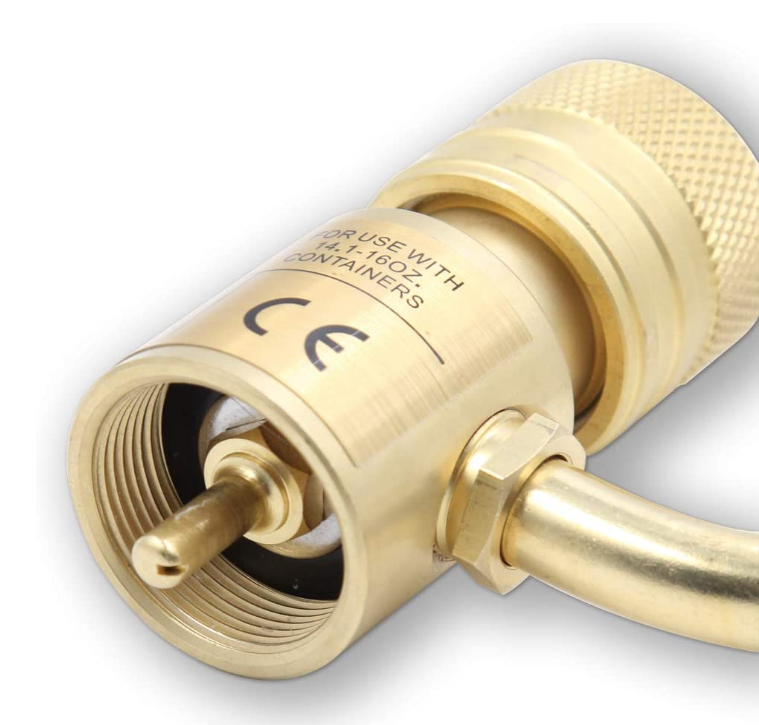 Self-Lighting Adjustable Swirl Flame Blow Torch for Gold Melting and Trigger Ignition