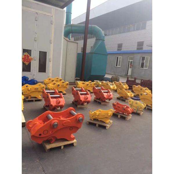 OEM Tilting Quick Hitch Hydraulic Quick Couplers For Excavators Kobelco Kato