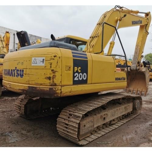 Original Used Japan Komatsu PC200 Excavator