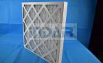 Energy Saving Commercial Pleated Air Filters HVAC Low Pressure Loss In Initial