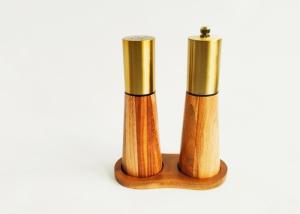 Wholesale Traditional Stainless Steel Wooden Pepper Spice Mill Set from china suppliers
