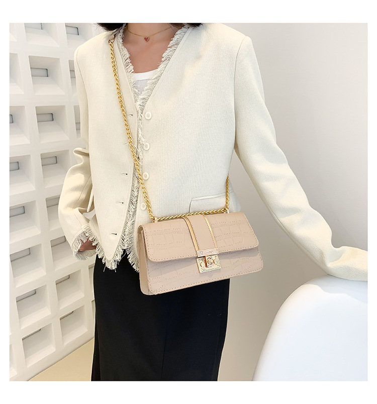 Designer Bag for Women All Seasons Zipper Hasp Closure Fashion Handbag