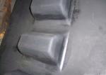 Rubber Track Asphalt Paver Parts , Black Color Rubber Crawler Tracks