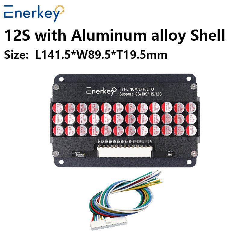 Enerkey Active Balancer Manufacturer 9S-12S 5A Battery Equalizer with Aluminum Shell for Home Storage System