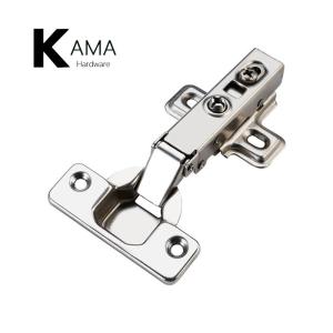 Wholesale 35mm Clip On Wardrobe Furniture Cabinet Hinges Kitchen Nickel Plated Finish from china suppliers
