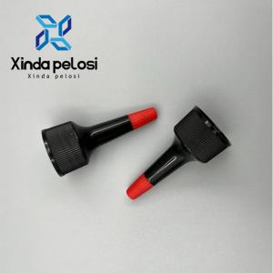 Wholesale 24/410 Plastic Twist Top Cap Black And White Plastic Disposable Dropper Needle Dropper Nozzle from china suppliers
