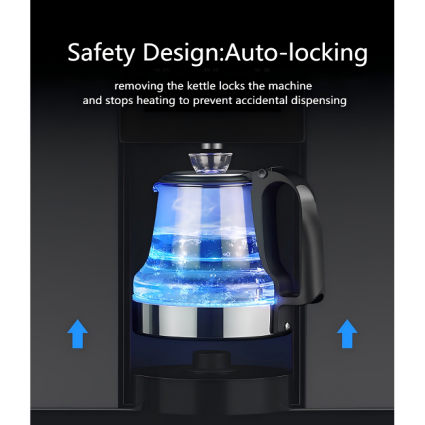 All in One RO Water Purifier Boiling System With Detachable Kettle