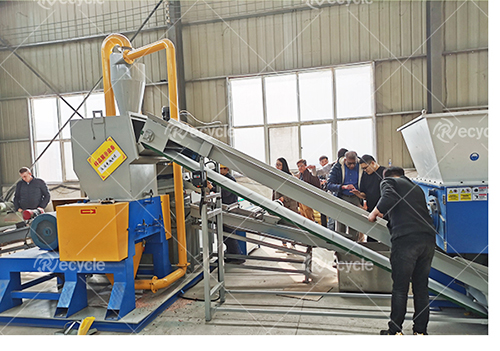 Scrap Copper Cable Recycling Plant 200kg/h-300kg/h Wire Recycling Machine