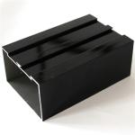 6063 T5 Aluminum Extruded Profiles Curtain Wall Window Decorate Electrophoresis