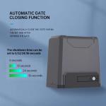 Waterproof And Lighting Protection Design 800kg AC Motor Slide Gate Electric