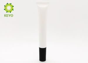 Wholesale Round Matte White Cosmetic Eye Cream Tube 0.67 OZ Custom Design Acceptable from china suppliers