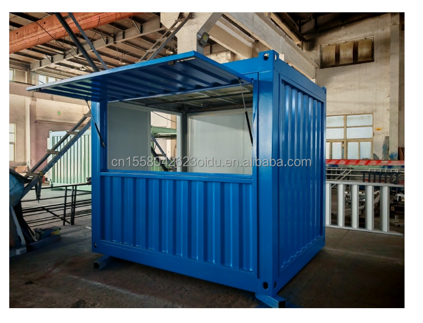 10FT Mini Pop-up Container House for Coffee Shop Bar Fast-Food Restaurant Convenience Store Kiosk or Booth Window material