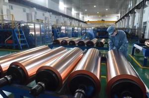 Wholesale RoHS 18um Low Profile Copper Foil Coil High Adhesion Strength from china suppliers