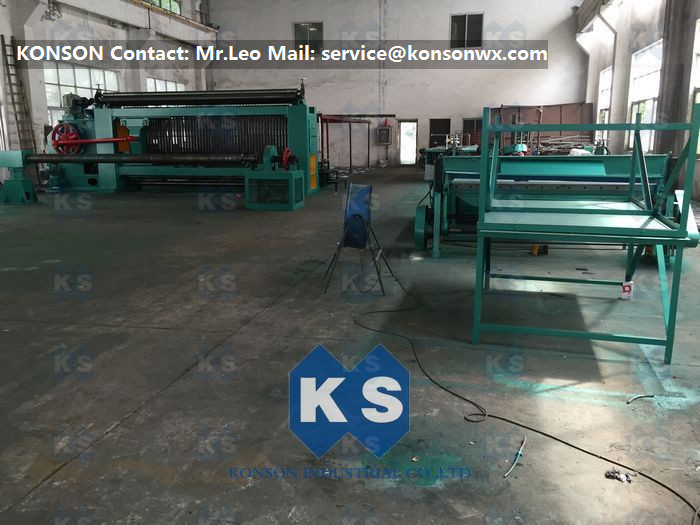 Custom Gabion Mesh Machine Wire Netting Machine For 4m X 1m X 1m Box Packing Press