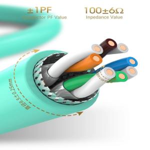 Wholesale 22AWG Copper PVC LSZH PE Cat8 SFTP Network Cable from china suppliers