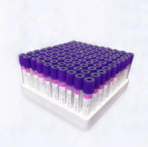 Wholesale Medical Consumables Glass EDTA Tube PET Lavender K2 K3 Disposable Vacuum Blood Collection from china suppliers