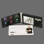4.3 Inch Invitation Flip Book Video Of Greeting Cards For Business / Birthday