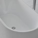 ODM Anti Slip Acrylic Free Standing Bathtubs 1700mm Eco Friendly