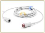 Mindray Ibp Cable , Durable Round 6 Pin Medical Pressure Transducer Cable