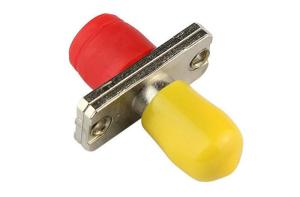 Wholesale Single mode Simplex FC Female to ST Female Hybrid Fiber Optic Adapter from china suppliers