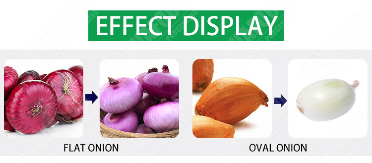 Vegetable 1.0MPa 3000kg/H 3 Belts Onion Peeling Machine