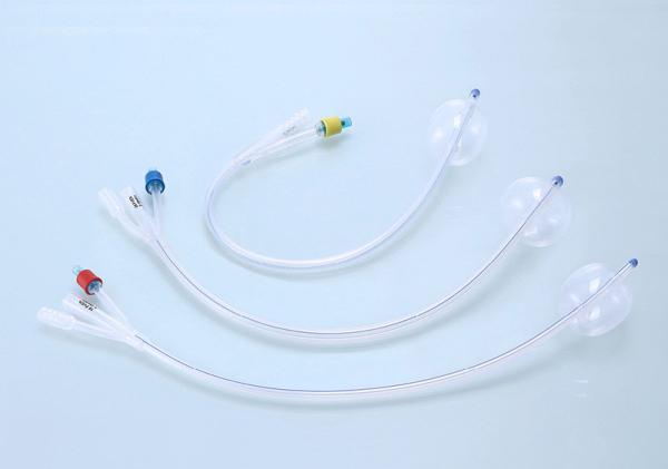 2/3 Way Silicone Medical Foley Catheter NO 16 25-40cm Length For Urology