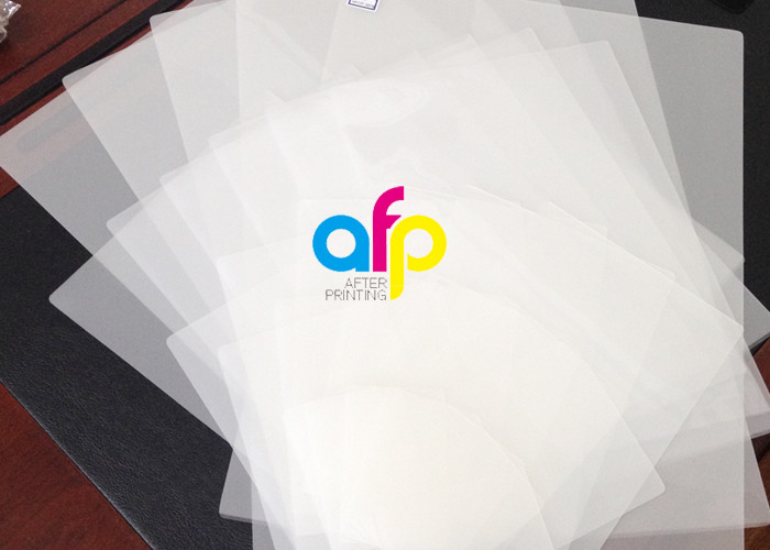 Soft Touch Plastic Photo Laminator Sheets Laminating Pouch Film