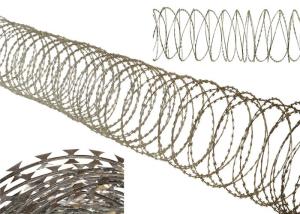 Wholesale Concertina Blade Razor Barbed Wire Rolls Razor Wire Fencing ISO Passed from china suppliers