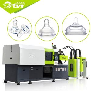 Wholesale Servo System Energy Saving Food Grade Silicone Baby Feeding Bottle Nipple Pacifier Teat LSR Injection Molding Machine from china suppliers