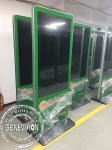 55inch 700cd/m2 Brightness Android Customized Logo Kiosk Digital Signage Stand