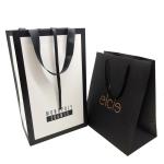 Shopping Packaging Laminated C1S Art Paper Tote Bags Custom Logo