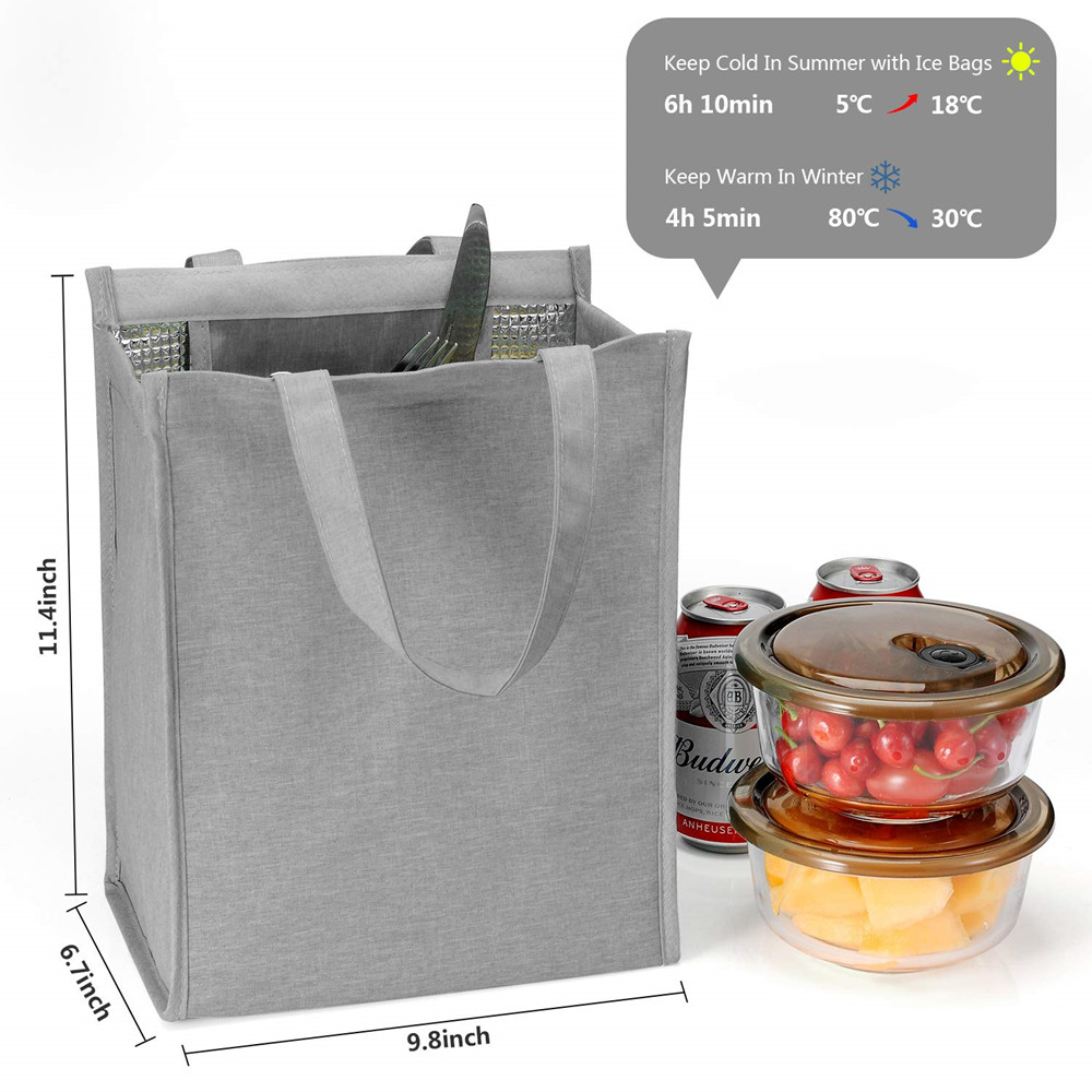 Strengthed Grocery Soft Insulated Cooler Integrated Freezer Extra Lage Easy Carry
